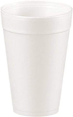 DART - Foam Drink Cups, 32 oz, 25/Bag, 20 Bags/Carton - White - Exact Tool & Supply