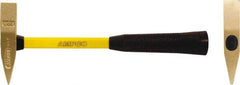 Ampco - 1-1/2 Lb Head Scaling Hammer - 11" OAL, Fiberglass Handle - Exact Tool & Supply