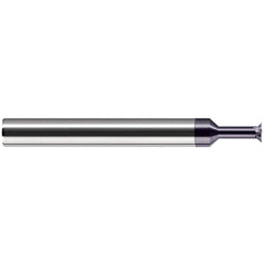Harvey Tool - 0.115" Diam 90° 0.02" Chamfer 4-Flute Solid Carbide Back Chamfer - Exact Tool & Supply