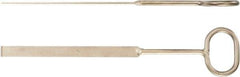 Ampco - 31-1/2" Long Blade, Nickel-Aluminum-Bronze Alloy, Square Point, Gasket Knife - 49" OAL - Exact Tool & Supply