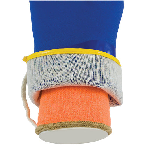 ‎58-8658DL/XXL Insulated Seamless - ProCoat Sandy Coated Blue PVC Glove w/ Detachable 7G Terry Liner - 12″L - Exact Tool & Supply
