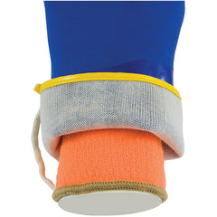 ‎58-8658DL/XXL Insulated Seamless - ProCoat Sandy Coated Blue PVC Glove w/ Detachable 7G Terry Liner - 12″L - Exact Tool & Supply