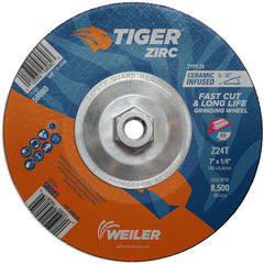 7X1/4 Z24T ZIRC T28 GRIND WHEEL - Exact Tool & Supply