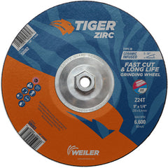 9X1/4 Z24T ZIRC T28 GRIND WHEEL - Exact Tool & Supply