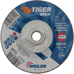 ‎4-1/2X1/8 TIGER INOX TYPE 27 - Exact Tool & Supply