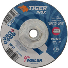 ‎4-1/2X1/4 TIGER INOX TYPE 27 - Exact Tool & Supply