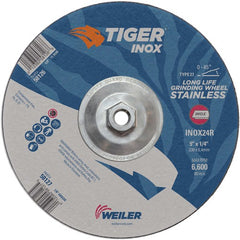 9X1/4 TIGER INOX TYPE 27 GRIND WHL - Exact Tool & Supply