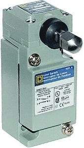 Square D - DPDT, 2NC/2NO, 600 Volt Screw Terminal, Plunger Actuator, General Purpose Limit Switch - 1, 2, 4, 6, 12, 13, 6P NEMA Rating, IP67 IPR Rating - Exact Tool & Supply