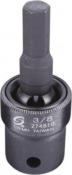 Sunex Tools - 1/2" Drive, 3/8" Impact Hex Bit Socket - Exact Tool & Supply