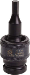 Sunex Tools - 1/2" Drive, 1/4" Impact Hex Bit Socket - Exact Tool & Supply