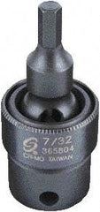 Sunex Tools - 3/8" Drive, 7/32" Impact Hex Bit Socket - Exact Tool & Supply