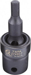 Sunex Tools - 1/2" Drive, 7mm Impact Hex Bit Socket - Exact Tool & Supply