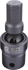 Sunex Tools - 1/2" Drive, 9/16" Impact Hex Bit Socket - Exact Tool & Supply