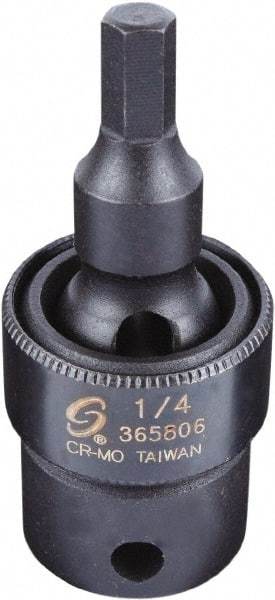 Sunex Tools - 3/8" Drive, 1/4" Impact Hex Bit Socket - Exact Tool & Supply