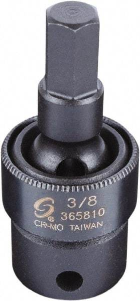 Sunex Tools - 3/8" Drive, 3/8" Impact Hex Bit Socket - Exact Tool & Supply