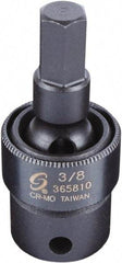 Sunex Tools - 3/8" Drive, 3/8" Impact Hex Bit Socket - Exact Tool & Supply