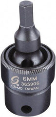 Sunex Tools - 3/8" Drive, 6mm Impact Hex Bit Socket - Exact Tool & Supply