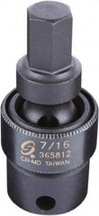 Sunex Tools - 3/8" Drive, 7/16" Impact Hex Bit Socket - Exact Tool & Supply