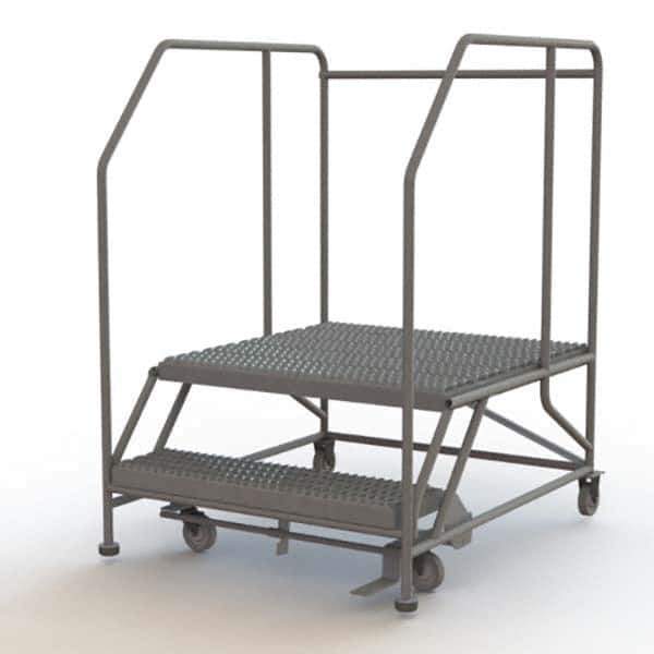 TRI-ARC - Rolling & Wall Mounted Ladders & Platforms Type: Rolling Work Platform Style: Steel Work Platform - Exact Tool & Supply