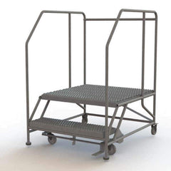 TRI-ARC - Rolling & Wall Mounted Ladders & Platforms Type: Rolling Work Platform Style: Steel Work Platform - Exact Tool & Supply