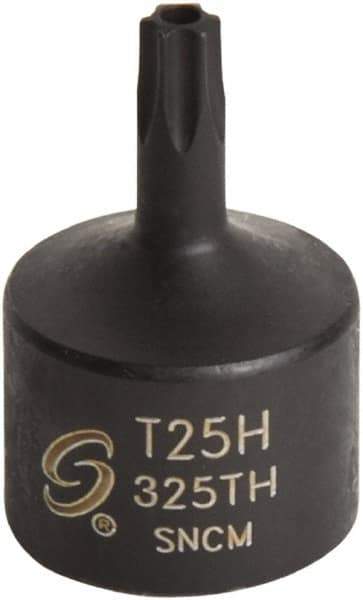 Sunex Tools - 3/8" Drive, T25H Impact Torx Bit Socket - Exact Tool & Supply