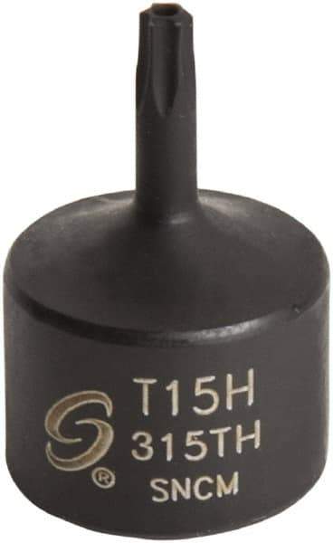 Sunex Tools - 3/8" Drive, T15H Impact Torx Bit Socket - Exact Tool & Supply