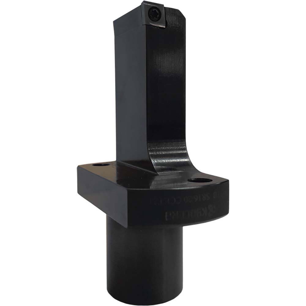 Kyocera - RH KSTB 0° (Axial), 0° (Radial)° Positive Rake Indexable Turning Toolholder - Exact Tool & Supply