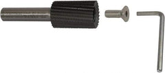 Controx - 24.64mm Diam, 1-1/2" LOC, Plain End, Powdered Metal Diamond Pattern Router Bit - Right Hand Cut, 3-1/2" OAL - Exact Tool & Supply