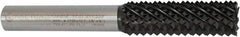 Controx - 17mm Diam, 2" LOC, Plain End, Powdered Metal Diamond Pattern Router Bit - Right Hand Cut, 4-1/2" OAL - Exact Tool & Supply