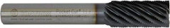 Controx - 5/8" Diam, 1-1/4" LOC, Square End, Powdered Metal Diamond Pattern Router Bit - Right Hand Cut, 3-3/4" OAL - Exact Tool & Supply
