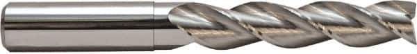 M.A. Ford - 3/4", 3 Flute, Solid Carbide, 1/4" Corner Radius End Mill - 6" OAL, 1" LOC - Exact Tool & Supply