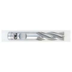 20.0mm Dia. x 4-1/8 Overall Length 4-Flute Square End HSS-CO SE End Mill-Round Shank-Non-Center Cutting-Uncoated - Exact Tool & Supply