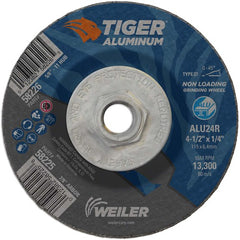 ‎4-1/2X1/4 TIGER ALUM T27 GRIND WHL - Exact Tool & Supply