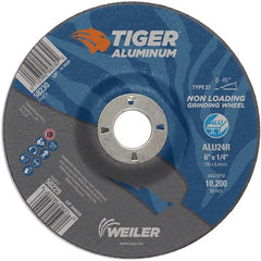 6X1/4 TIGER ALUM T27 GRIND WHL - Exact Tool & Supply