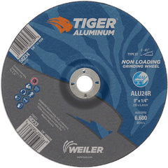 9X1/4 TIGER ALUM T27 GRIND WHL - Exact Tool & Supply