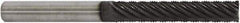Controx - 12.7mm Cutting Diam x 2" Length of Cut, 12 Flute, Upcut Spiral Router Bit - Proprietary Coated, Right Hand Cut, Solid Carbide, 4" OAL x 1/2" Shank Diam, Ball Nose - Exact Tool & Supply