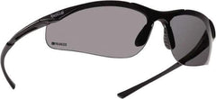 bolle SAFETY - Polarized Gray Lenses, Frameless Polarized Glasses - Anti-Fog, Scratch Resistant, Size M, Wrap Around - Exact Tool & Supply