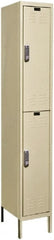 Hallowell - 2 Door, 2 Tier, Electronic Access Lockers - Exact Tool & Supply