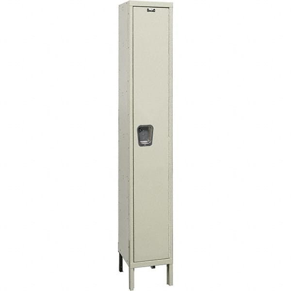 Hallowell - 1 Door, 1 Tier, Premium Wardrobe Lockers - Exact Tool & Supply