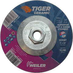5X1/8 TIGER CERAMIC T27 COMBO WHL - Exact Tool & Supply