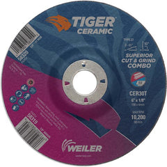 6X1/8 TIGER CERAMIC T27 COMBO WHL - Exact Tool & Supply