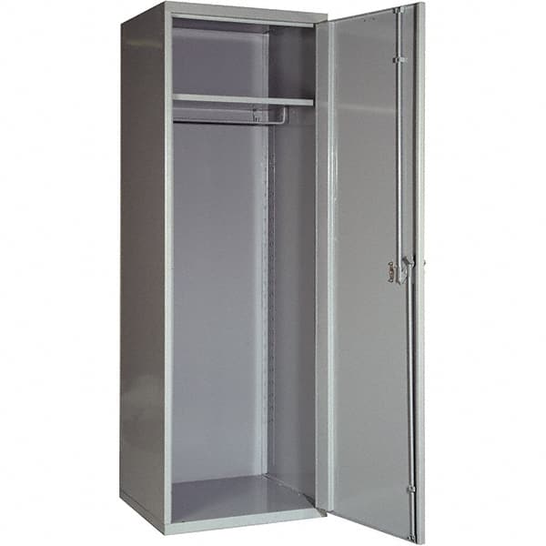 Hallowell - 1 Door, 1 Tier, Welded Locker - Exact Tool & Supply