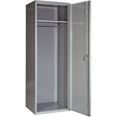 Hallowell - 1 Door, 1 Tier, Welded Locker - Exact Tool & Supply