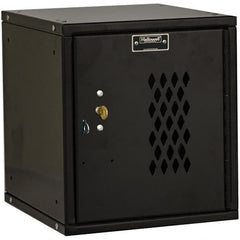 Hallowell - 1 Door, 1 Tier, Premium Box Lockers - Exact Tool & Supply
