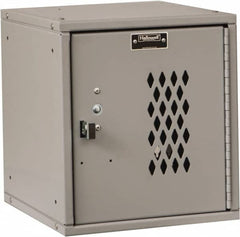 Hallowell - 1 Door, 1 Tier, Premium Box Lockers - Exact Tool & Supply