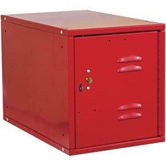 Hallowell - 1 Door, 1 Tier, Premium Box Lockers - Exact Tool & Supply