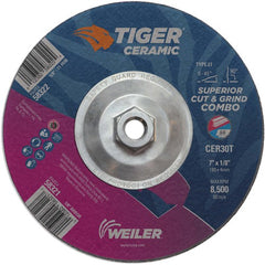 7X1/8 TIGER CERAMIC T27 COMBO WHL - Exact Tool & Supply
