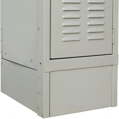 Hallowell - 24" Wide x 6" High, Locker UL Greenguard Gold Product Certified for Low Chemical Emissions UL.COM/GG UL 2818 - Exact Tool & Supply