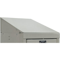 Hallowell - 8" High x 24" Deep, Locker UL Greenguard Gold Product Certified for Low Chemical Emissions UL.COM/GG UL 2818 - Exact Tool & Supply