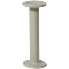 Hallowell - 6" Wide x 6" Deep, Locker Pedestal - Exact Tool & Supply